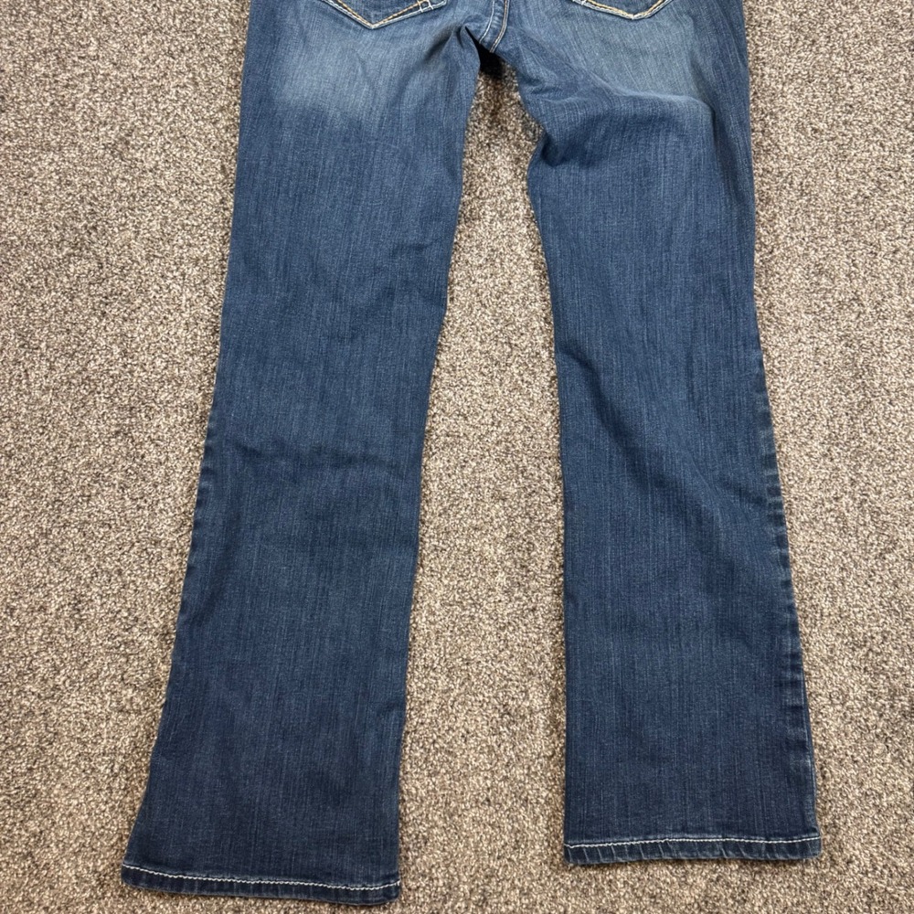 Ariat REAL Denim Women 30R Medium Wash Bootcut Western Jeans Paisley Trim - Picture 14 of 14